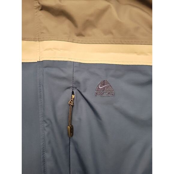 Nike ACG Storm Fit Layer 3 Jacket Outer Layer Blue Gray Mens Sz XL Outdoors - Picture 2 of 14